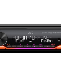 JVC KD-X480BHS Bluetooth Stereo HD Radio XM Ready Fits 87-95 JEEP WRANGLER YJ