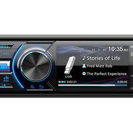JVC KD-X560BT Digital media receiver for Jeep, powersports, or marine applications+Axxess AXSWC Steering Wheel Control Adapter +Free Magnet Phone Holder