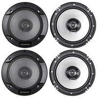 4 x BRAND NEW KFC-1666S 6.5-INCH 6-1/2" 2-WAY CAR AUDIO COAXIAL SPEAKERS 600 WATTS