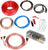 American Terminal 0 Gauge 5000W Car Amplifier Installation Power Amp Wiring Kit Red