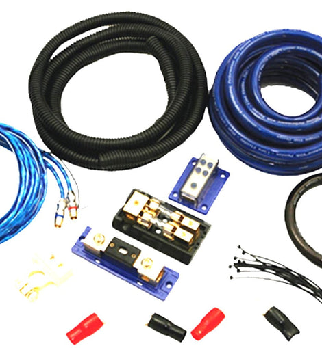 Absolute KIT1450 0 Gauge Complete Amplifier Wiring Kit 0 AWG Amp Installation Kit