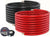 Absolute P4-50RBT 100 Feet 50' Red 50' Black 4 Gauge Power Wire BT1700 Tape