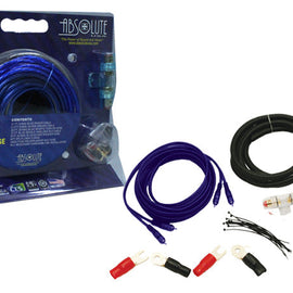 Absolute KIT-650 8 Gauge 1200 Watts Amplifier Install Kit