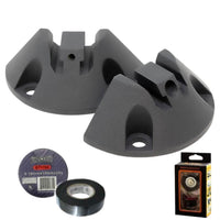 Alpine KTE-65CAN-SM Surface Mount Brackets for SPV-65RGB-CAN Bundle