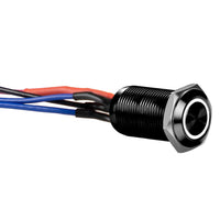 Install Bay LB12W-2 Black 12MM Round Illuminated Latching Switch White Qty 2