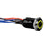 Install Bay LB12Y-2 Black 12MM Round Illuminated Latching Switch Yellow Qty 2