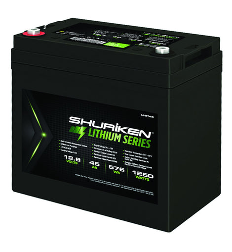 Shuriken LI-BT45 1250W / 45 Amp Hours Lithium Iron Battery