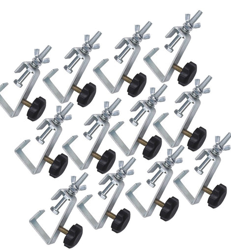 12 MR DJ CL45 Universal Multi-Purpose C Clamp Light Mounting Lighting Truss Mounts