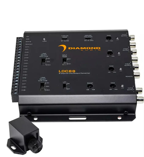 Diamond Audio LOC88 LOC Series 8-Channel Line-Output Converter (8 IN/8 OUT)