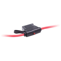 Install Bay LPM-04B-I-12R In-line Fuse Holder With Indicating LEDs - Mini Fuses
