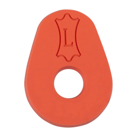 Levy's Leathers LVY-RINGBLOCK-OR Orange Stretchy Rubber Guitar Strap Locks