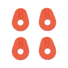 Levy's Leathers LVY-RINGBLOCK-OR Orange Stretchy Rubber Guitar Strap Locks