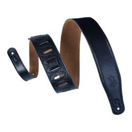 Levy's Leathers M26GF-BLK Garment Leather Guitar Strap - Black