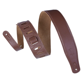 Levy's Leathers M26GF-BRN Garment Leather Guitar Strap - Brown