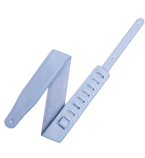 Levy's Leathers M26GFP-PRW Pastel Series Garment Leather Guitar Strap - Periwinkle