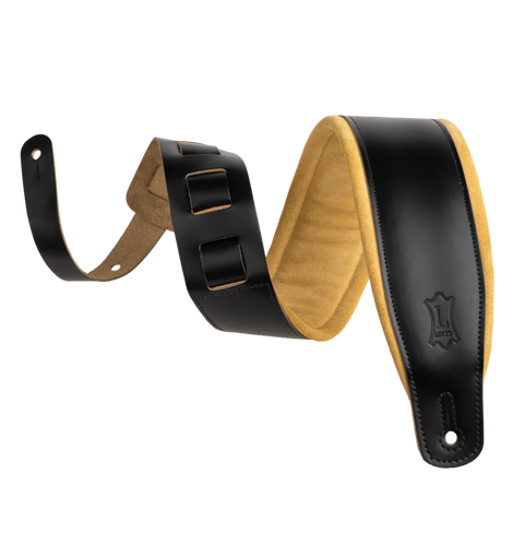 Levy's Leathers M26SPD-BLK-TAN Acoustic Guitar Strap