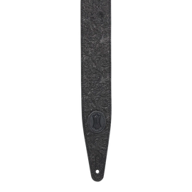 Levy's Leathers M317FCL-BLK Florentine Series Leather Guitar Strap - Black