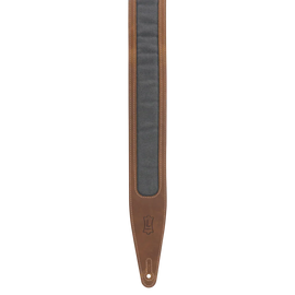 Levy's Leathers M317TRI-BRN-GRY Guitar Strap - Brown, Grey