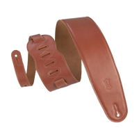 Levy's Leathers M4GF-TAN Genuine Garment Leather Bass Guitar Strap - Tan