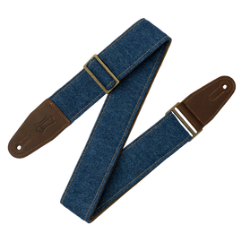 Levy's Leathers M7DM-BLU Denim Series 2" Wide Guitar Strap