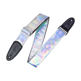 Levy's Leathers M7SC-SIL 2" Vinyl Guitar Strap - Irridescent Rainbow