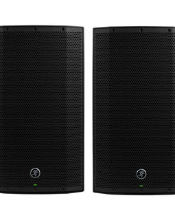 2 Mackie Thump215XT 1400W Boosted/15" Powered Speaker