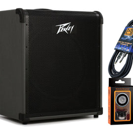 Peavey MAX 250 1x15" 250-watt Bass Combo Amp+ Free Mr Dj Instrument Cable+Phone Holder