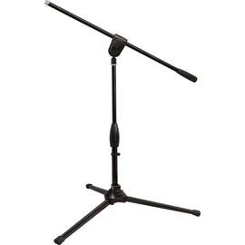 Ultimate Support MC-40B PRO SHORT Classic Series Microphone Stand with Three-way Adjustable Boom Arm and Stable Tripod Base