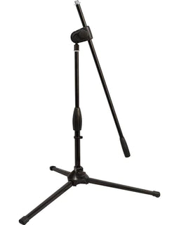 Ultimate Support MC-40B PRO SHORT Classic Series Microphone Stand with Three-way Adjustable Boom Arm and Stable Tripod Base