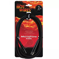 On-Stage MC12-3 Mic Cable (3', XLR-XLR)