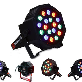 MR DJ MEGA318 Slim Disco DJ Party Club Stage Show Lighting Flat Par Wash Lighting