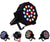 MR DJ MEGA318 18X3W RGBW Slim Flat Par Wash Disco DJ Party Club Stage Show Lighting
