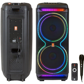 MR DJ MEMPHIS Dual 15” Powered Bluetooth DJ Speaker 6000W Active PA System