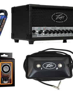 Peavey 6505 Mini Head 20/5/1-watt Tube Head+Free Mr Dj Instrument Cable+Phone Holder