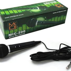 MR DJ MIC200 Karaoke, Dynamic Vocal Wired Microphone