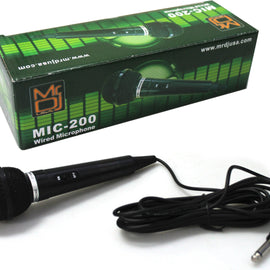 MR DJ MIC200 Karaoke Dynamic Vocal Wired Microphone
