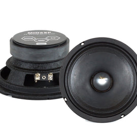 Absolute MID65P 6.5" 500W Mid-Range Aluminum Bullet Loudspeaker Pair