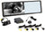 Absolute MIR77PKG 7-Inch Rear View Mirror Monitor with Parking Sensor & Camera