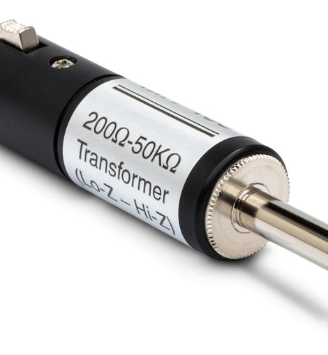 Hosa MIT-435 XLR Female Lo-Z to 1/4-inch Male Hi-Z In-line Impedance Transformer