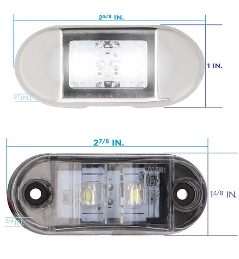Marine ML-ALCK9-B Blue LED Marine Accent Lighting Kit