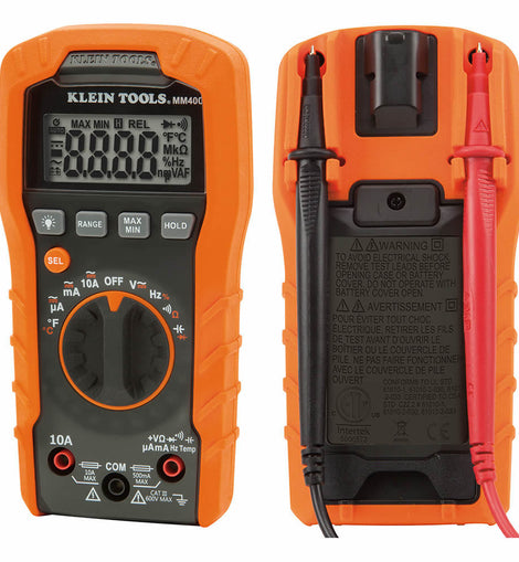Install Bay MM400 Digital Auto-Ranging Multimeter