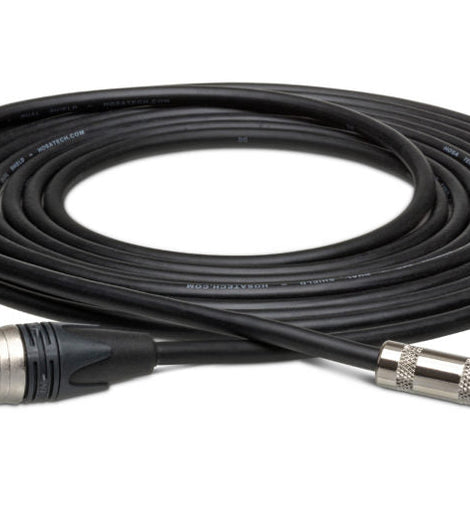 Hosa MMX-001.5 Microphone Cable 3.5 mm TRS Male to Neutrik XLR Male 1.5 foot