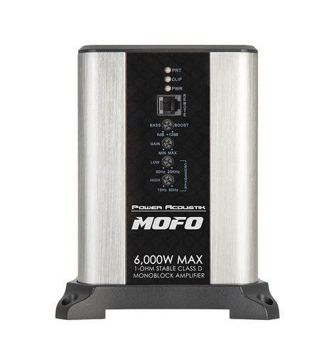 Power Acoustik MOFO1-6KD 6000 Watts MOFO Series Monoblock Class D Car Amplifier