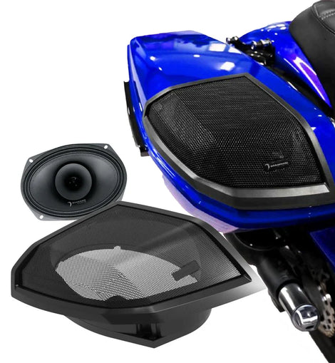 Diamond Audio MSMP694LK24 2024+ Harley Davidson® Cut-In Lid Kit with MP694 Speakers (4Ω)