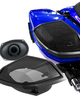 Diamond Audio MSMP692LK24 2024+ Harley Davidson® Cut-In Lid Kit with MP692 Speakers (2Ω)