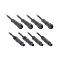 PowerSports MPS-RGB-M2H Heise Connect RGB Controller Crossover Cables - 4-Pack
