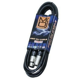 MR DJ CDMX10-5 10' DMX 5-Pin XLR Pro Stage DJ Lighting Cable