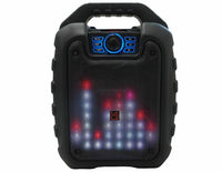 MR DJ DISCO 5.25" Portable Powerful PA Bluetooth Speaker Karaoke Machine
