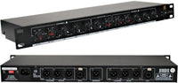 MR DJ DXO200 PRO PA DJ Club Stereo 2 Way Plus Subwoofer Crossover Output