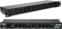 MR DJ DXO200+ Professional 2-Way Stereo PA DJ Crossover with Subwoofer Output